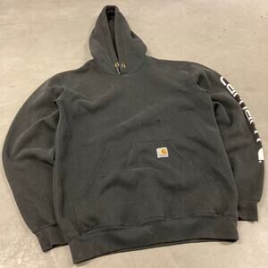 vintage y2k black Carhartt hoodie